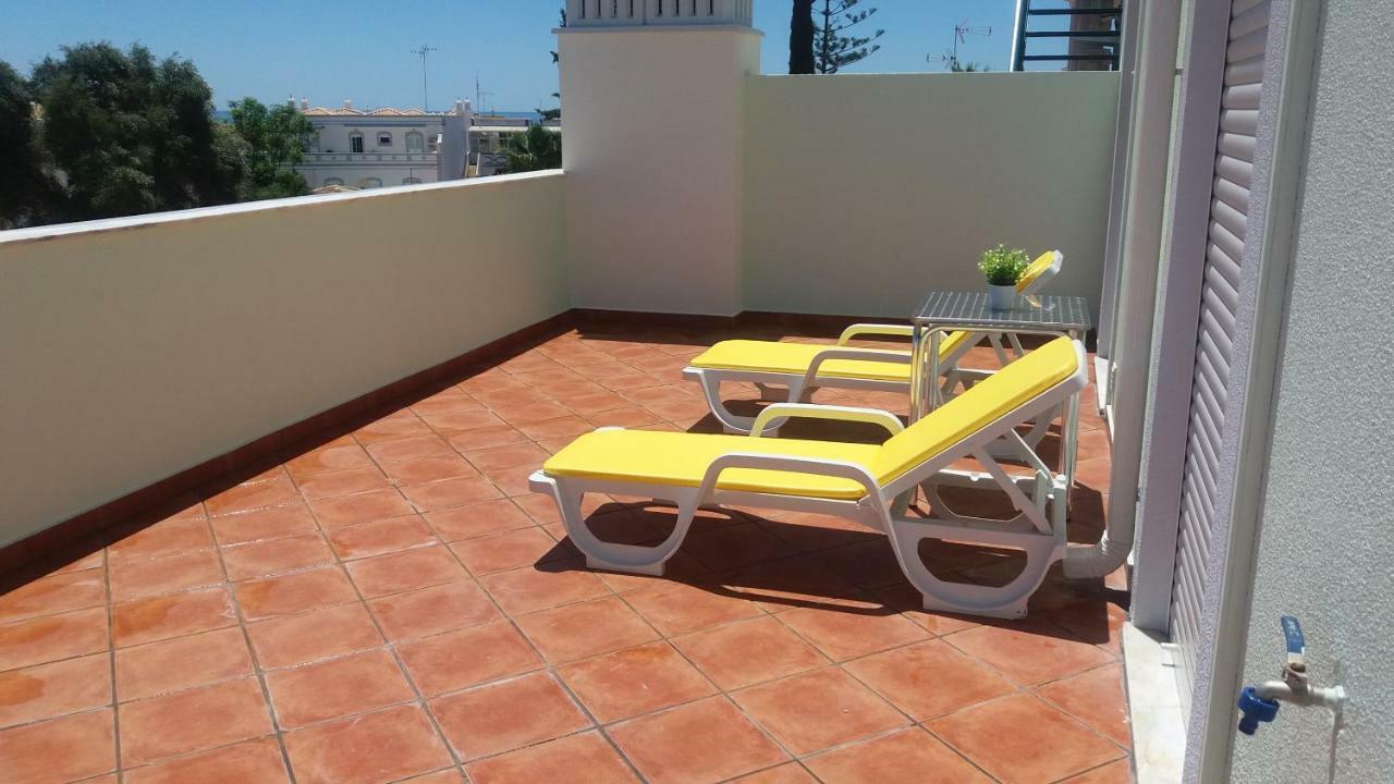 Central Apartment-Terrace And Pool 卡巴纳斯·德·塔维拉 外观 照片