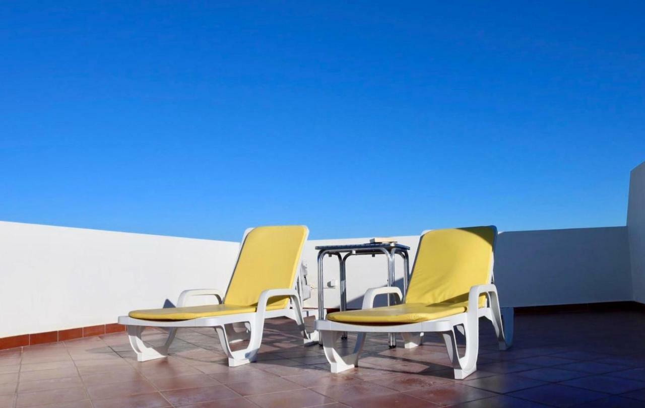 Central Apartment-Terrace And Pool 卡巴纳斯·德·塔维拉 外观 照片